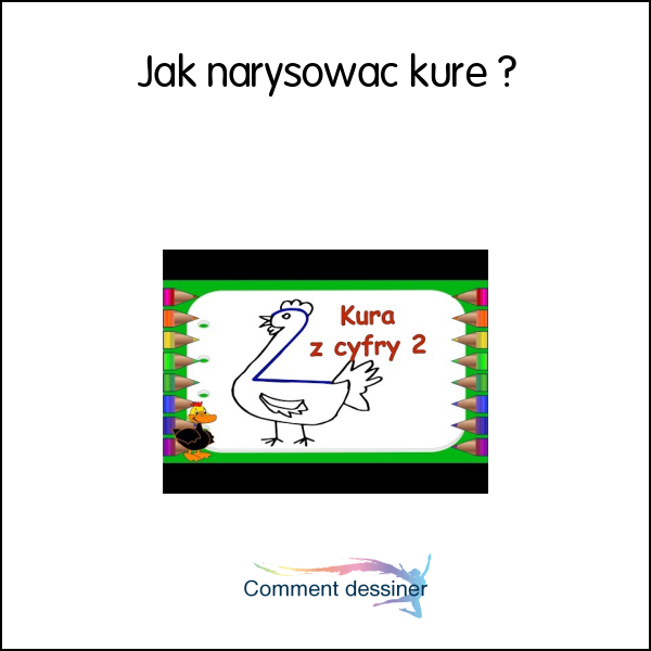 Jak narysować kure